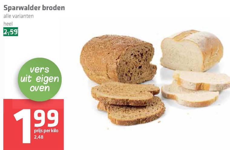 vervagen Lenen Speeltoestellen Brood bestellen bij Spar | Brood laten bezorgen door de Spar!